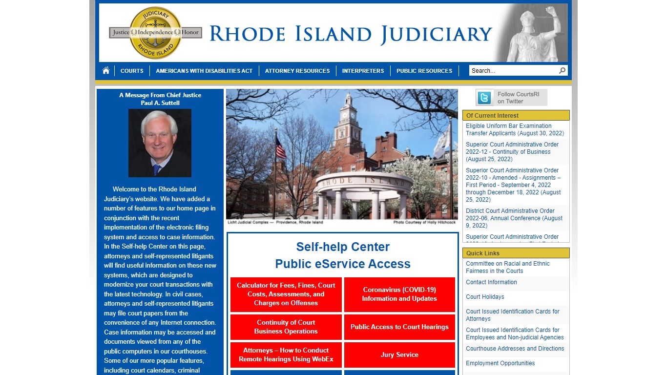 Home [www.courts.ri.gov]